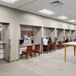 Public reading area.